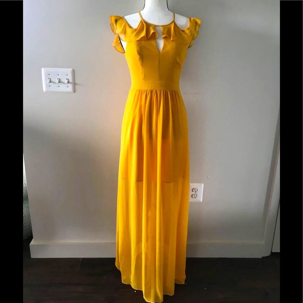 Yellow Maxi Dress
